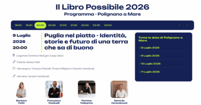 Puglia on the Plate: BROS’ at Il Libro Possibile 2026