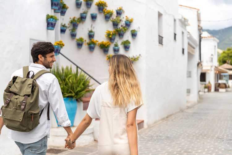 Romantic walk in the Itria Valley